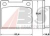 MGA 20 Brake Pad Set, disc brake